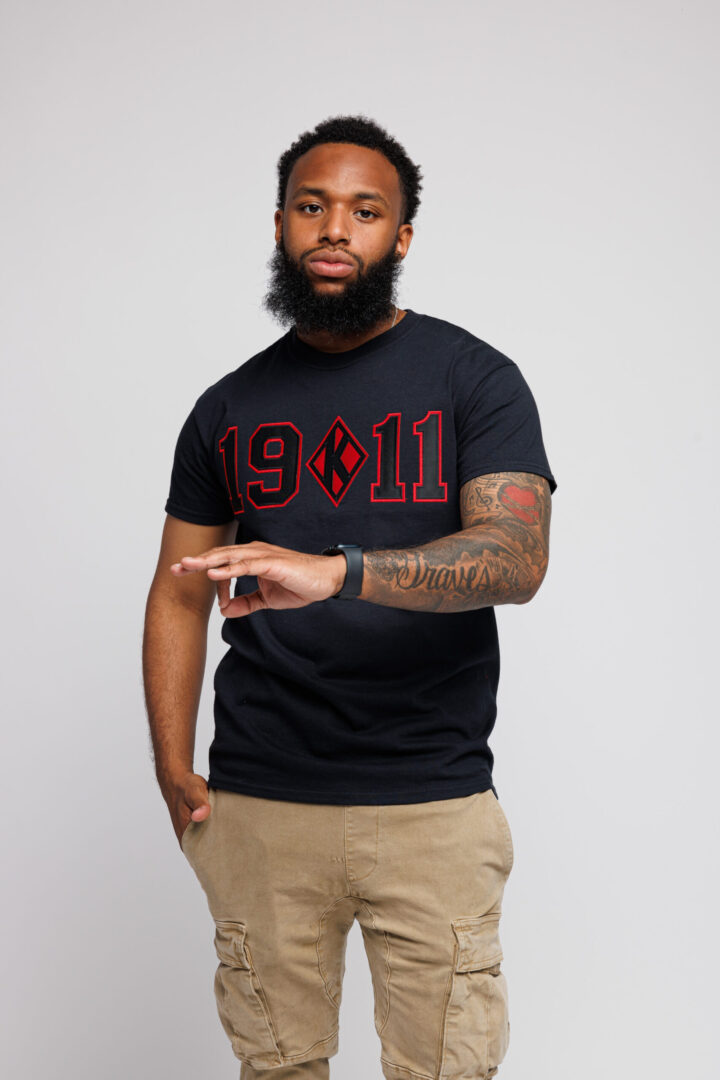 Kappa Alpha Psi 19 K 11 Black T Shirt The Divine Nine